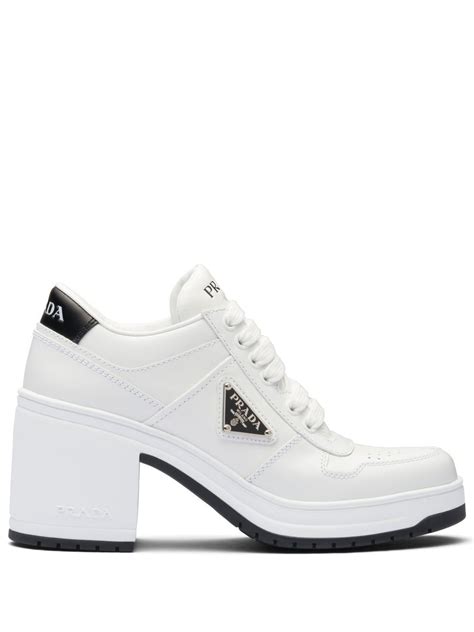 prada downtown sneakers women|prada denim sneakers.